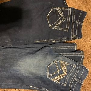 Bundle of 2 Ariat boot cut jeans